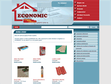 Tablet Screenshot of economic.com.ro